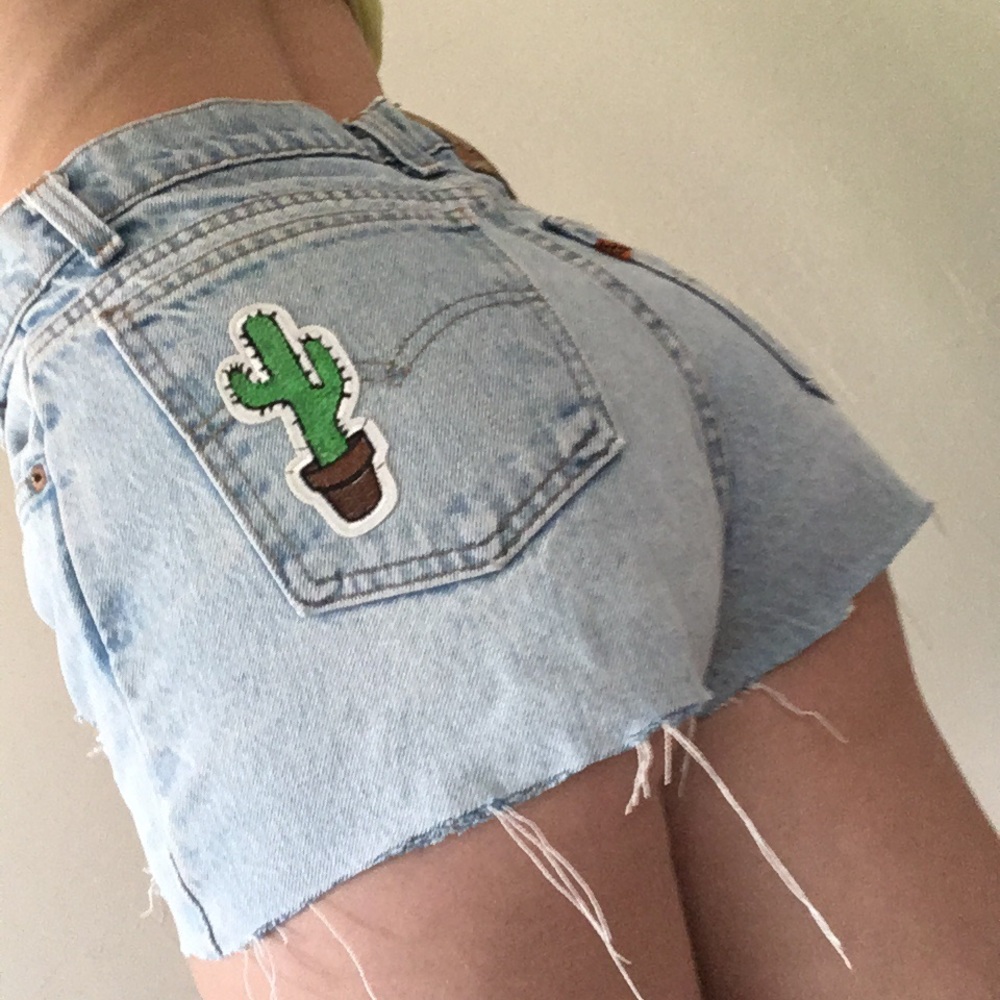Levi's High Waisted Shorts
