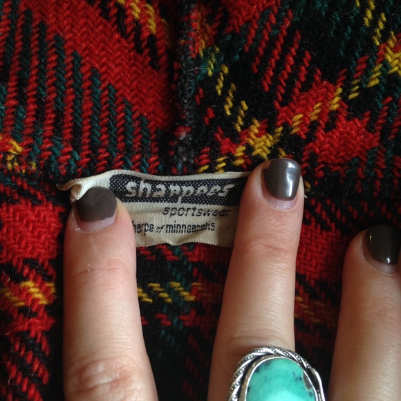 VINTAGE Wool Tartan Coat - Picture 2 of 3