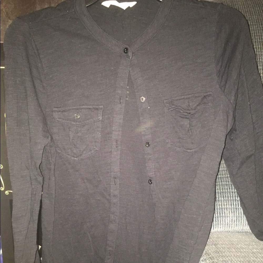 Black Button Up