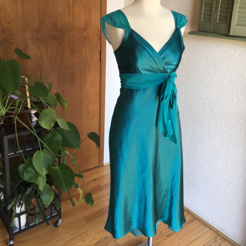 Davids bridal silk dress