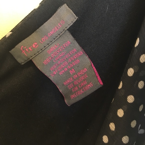 Polka Dot Ruffle Dress - Picture 3 of 4