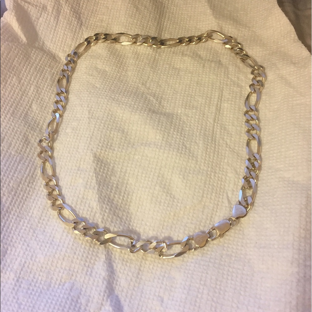 Sterling silver chunky chain