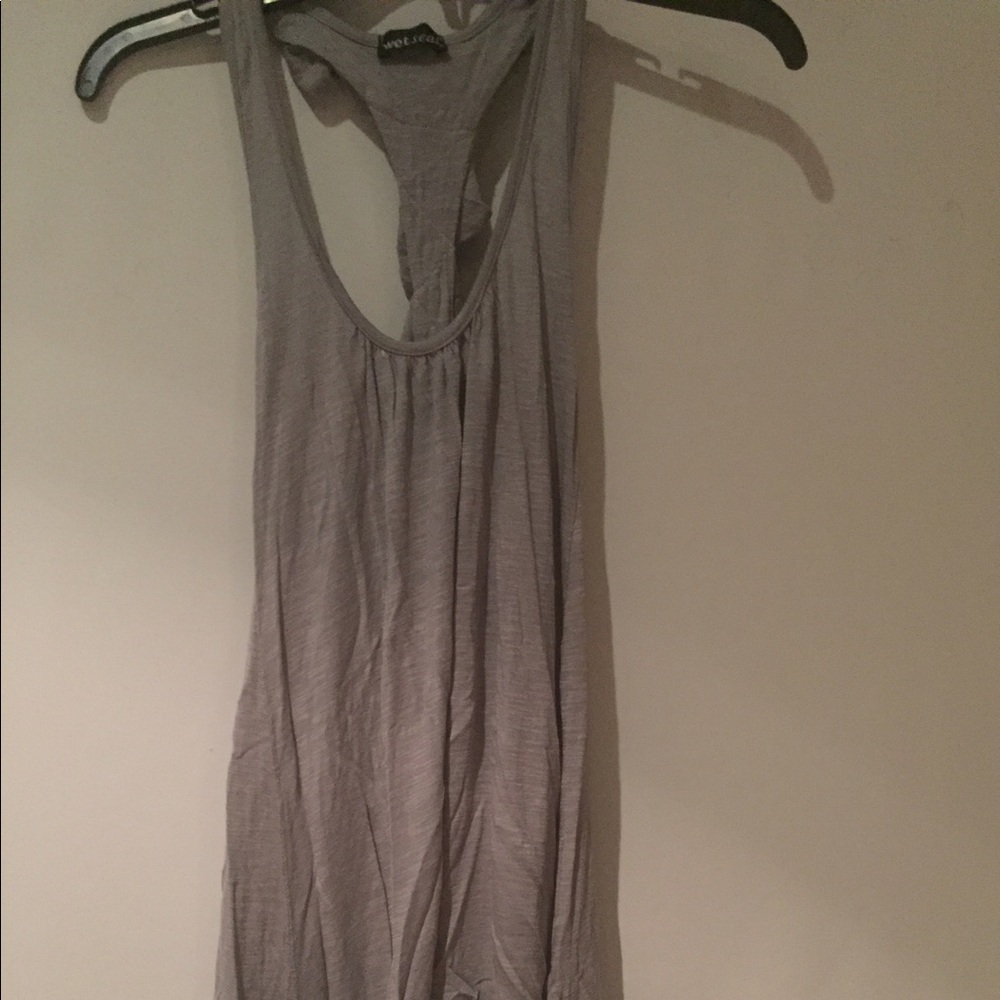 Grey tank