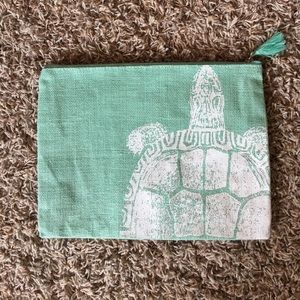 Mud Pie beach chic clutch