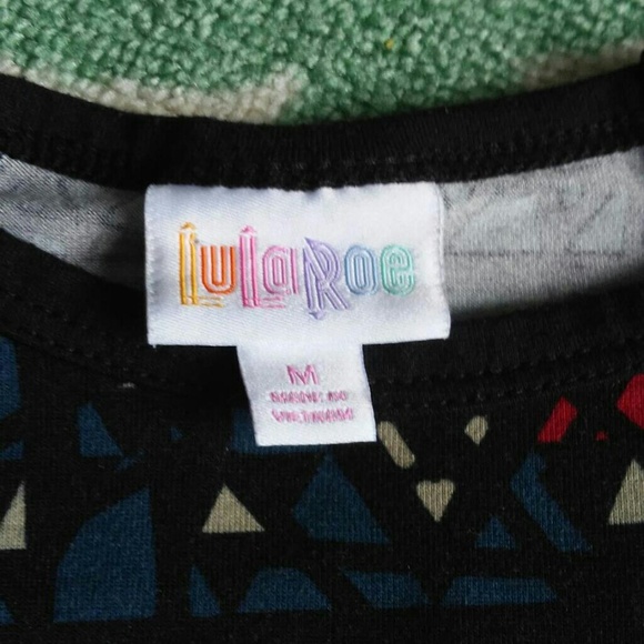 Sold♨LuLaRoe Randy Aztec Red Blue Medium Baseball - Picture 2 of 2