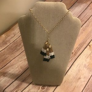 {J. Crew} Tassel Necklace