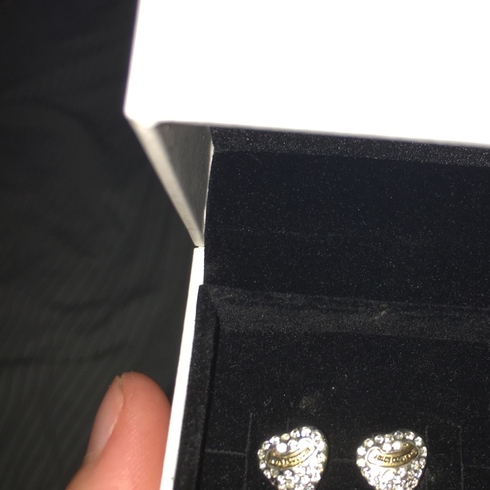 Juice Coutoure heart shaped earrings