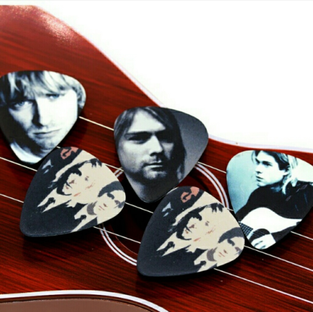 Nirvana guitar picks set of 10