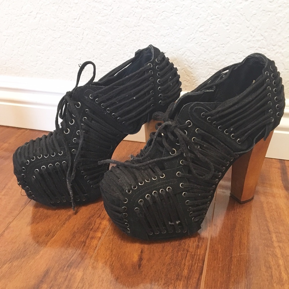 Black Lace Jeffrey Campbell Lita