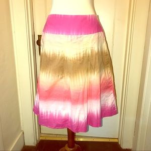 PINK & BROWN ALine Skirt