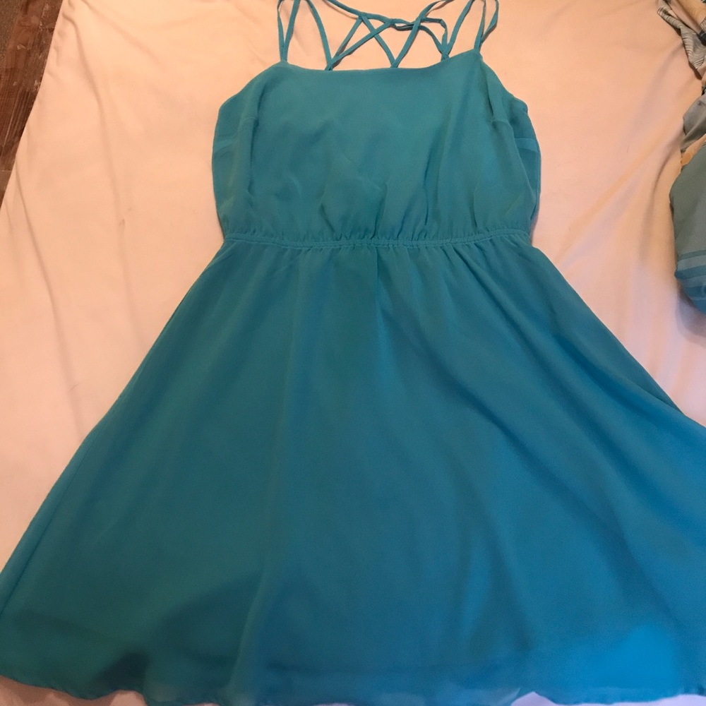 Turquoise sundress