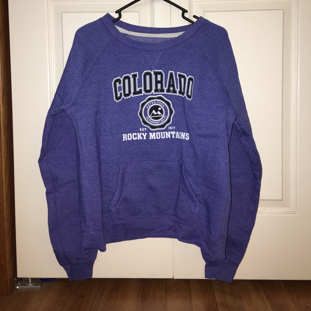 CO Estes Park crewneck