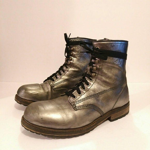 Diesel Other - DIESEL MENS COMBAT BOOTS SIZE 45 LUG SOLE
