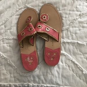 Pink Jack Rogers