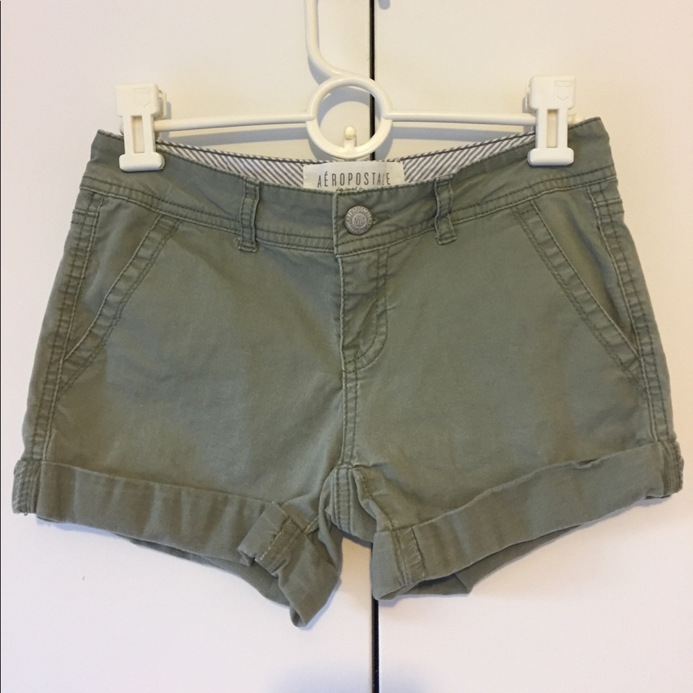 Olive Green Aeropostale Shorts