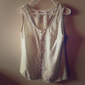 Francesca's size M knotted back tank