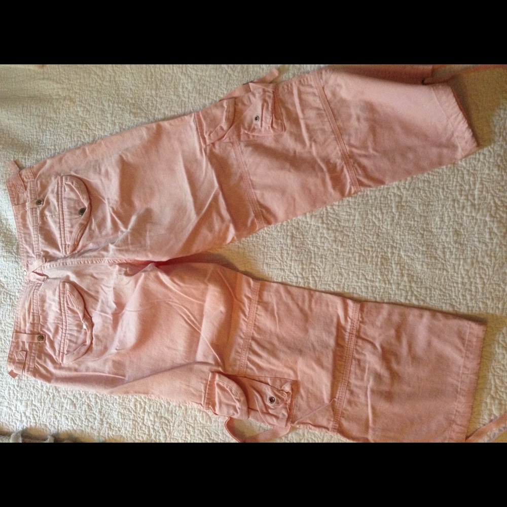 Pink capris