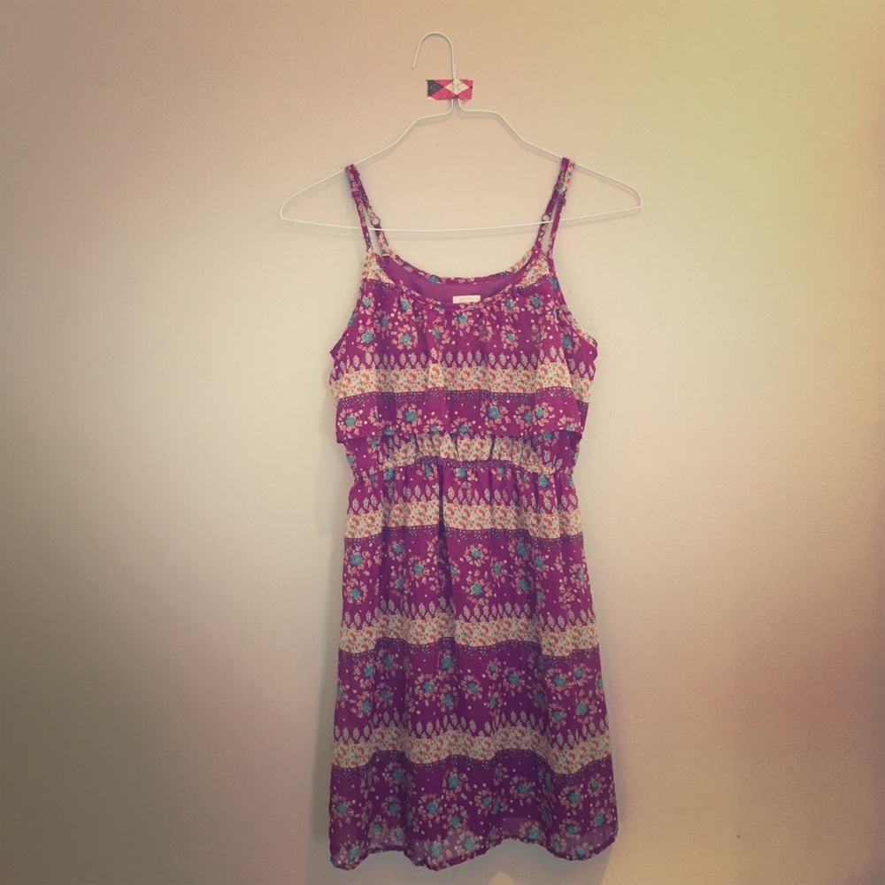 Floral Purple Dress💐💜