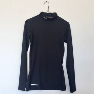 Under Armour Black Cold-Gear Mockneck