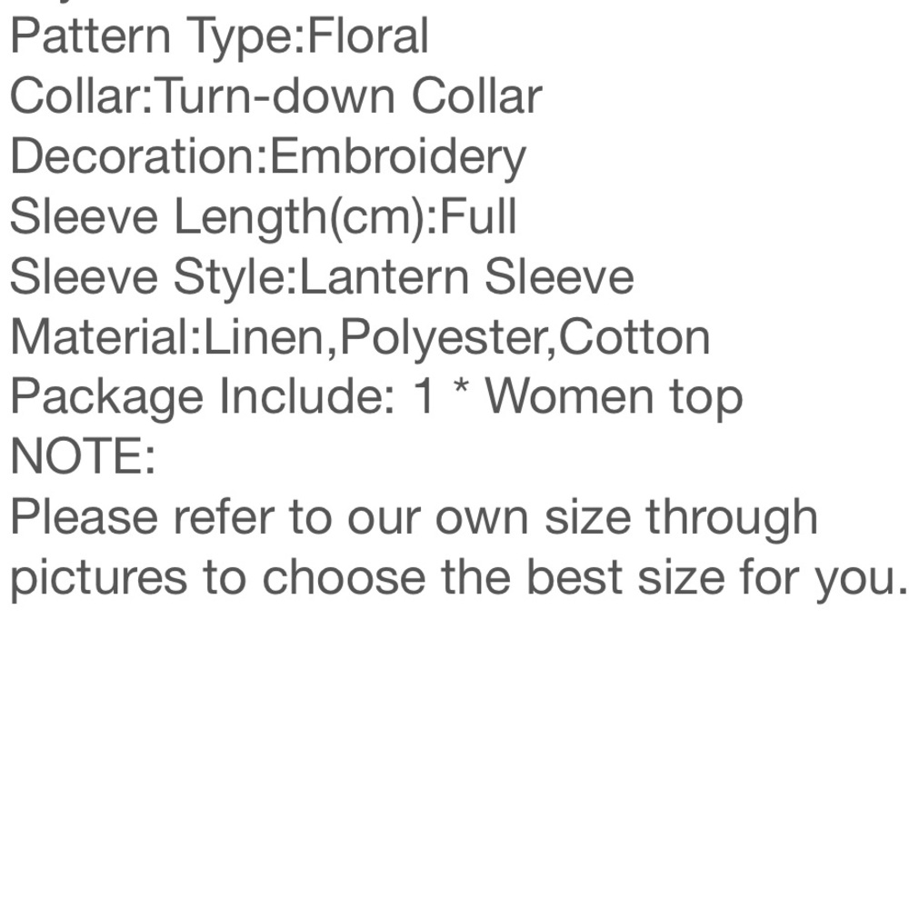 50% OFF BUNDLES‼️5⭐️embroidered roses/stripe  top - Picture 5 of 5