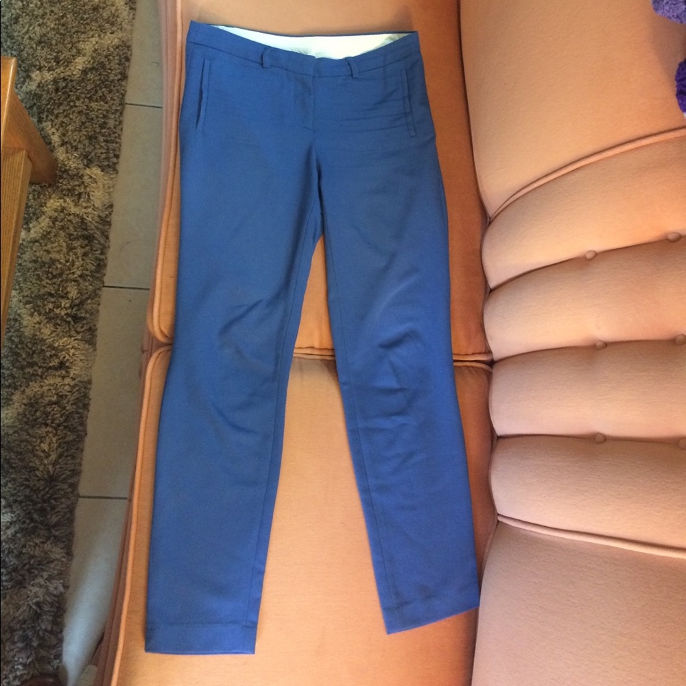 Cynthia Rowley Blue Ankle Pants