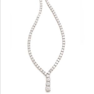 Kenneth Jay Lane cubic zirconia necklace