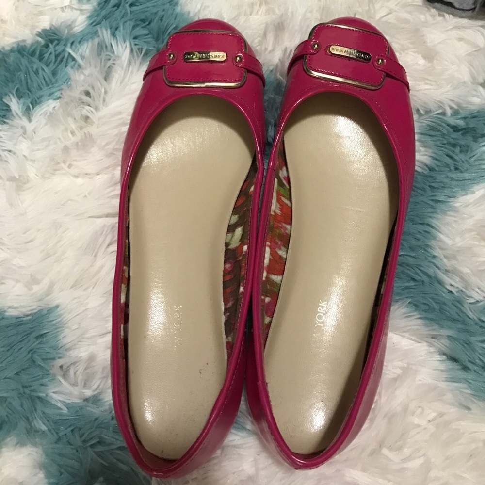 Jones New York hot pink flats