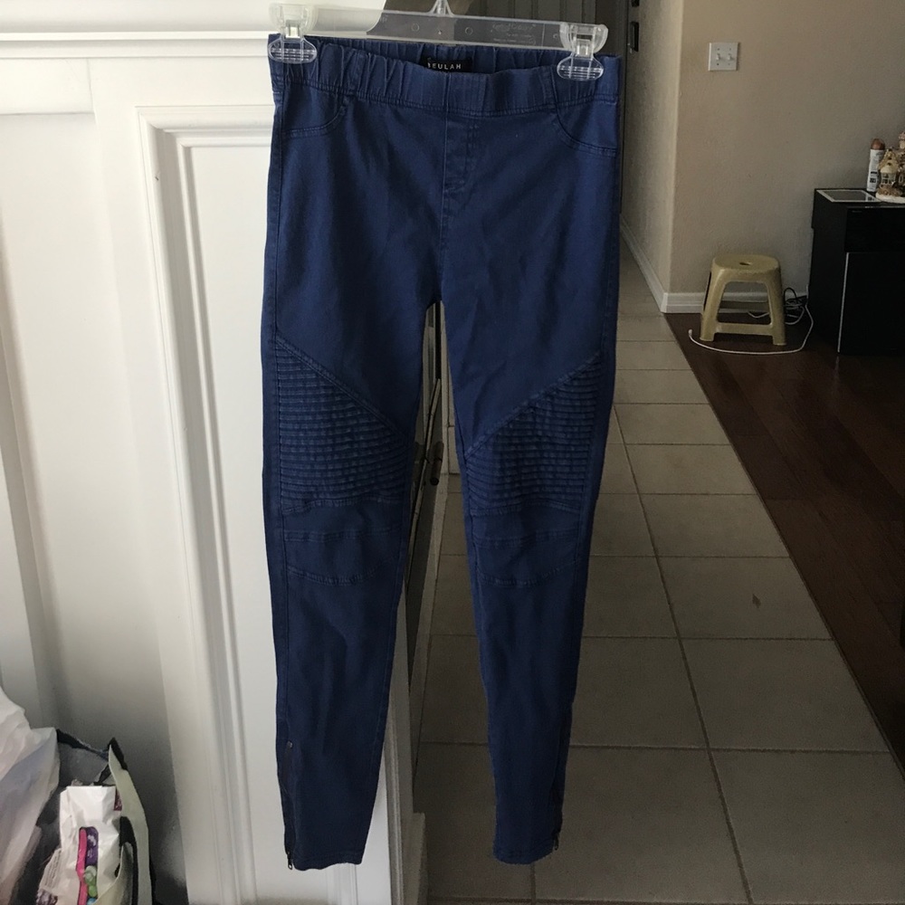 Beulah Moto Leggings