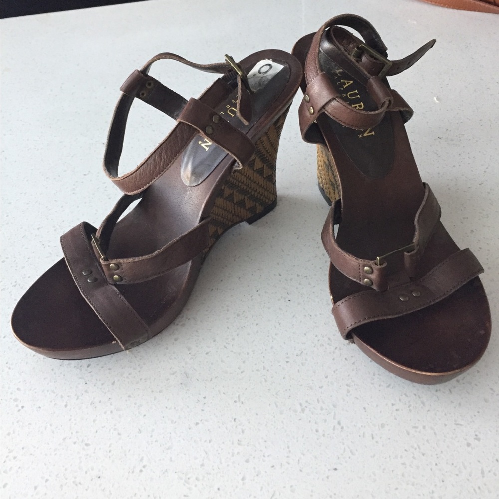 Like New, Ralph Lauren Wedges