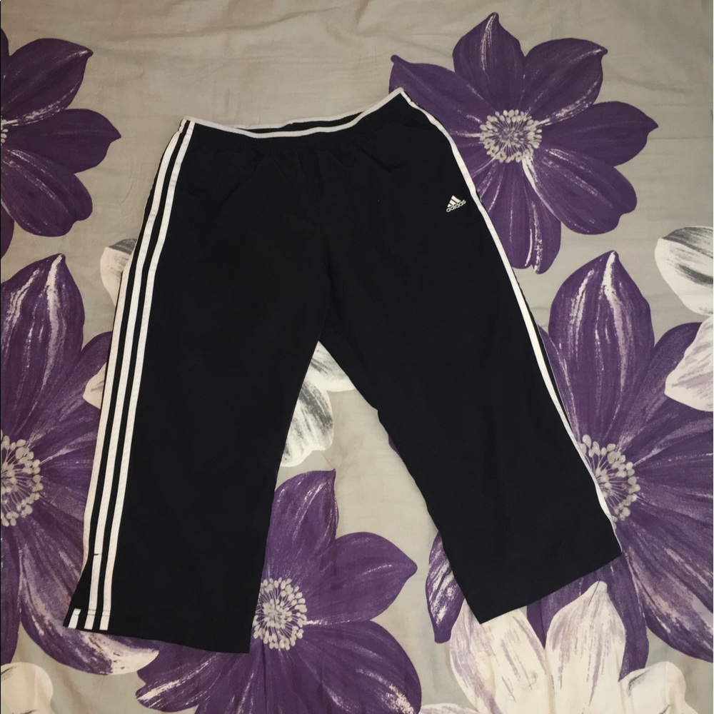 Adidas cropped sweats