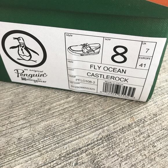 Original Penguin Fly Ocean Castlerock - Men's SZ 8 - Picture 3 of 6