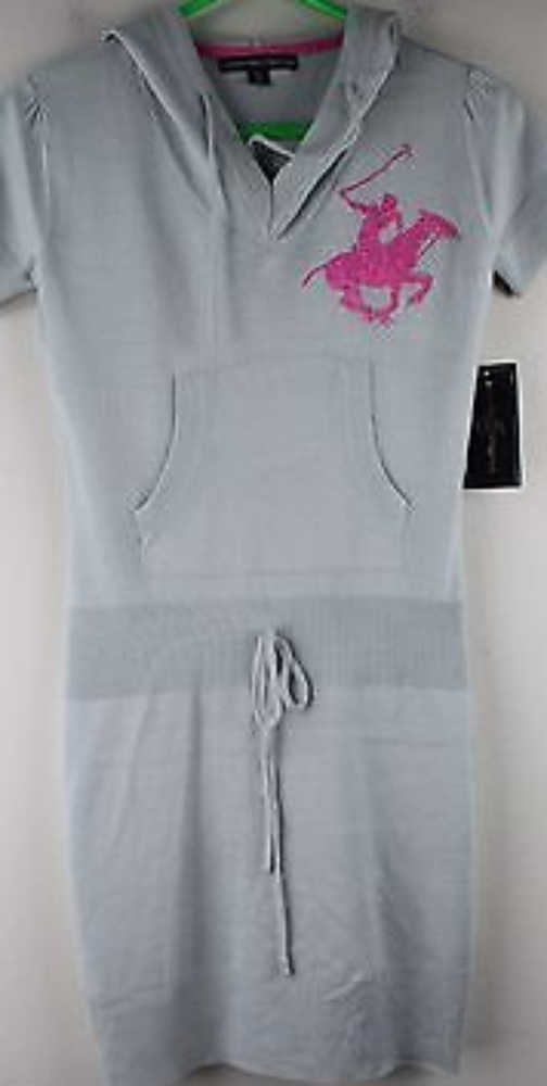 Polo hoodie dress