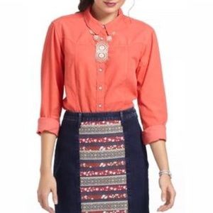 NWT Holding Horses Corduroy Buttondown Anthro