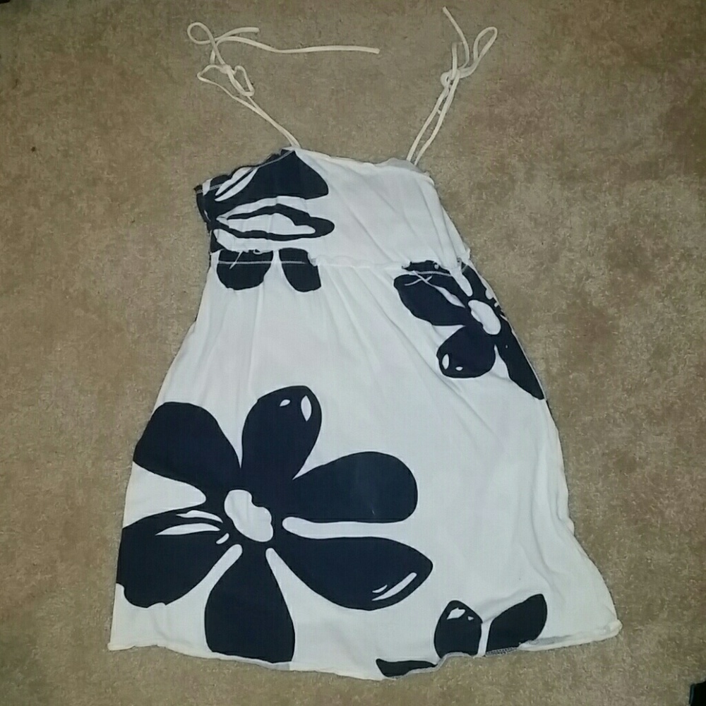 Short women's dress or top.