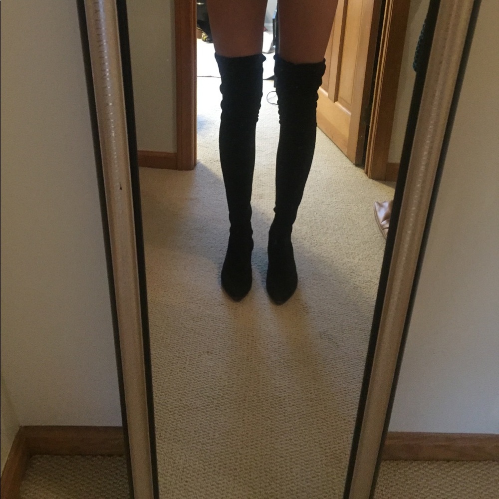 AUTHENTIC PRADA OVER-THE-KNEE BOOTS