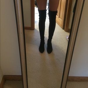 AUTHENTIC PRADA OVER-THE-KNEE BOOTS