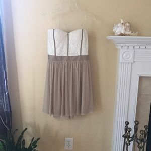 Charlotte Russe strapless dress