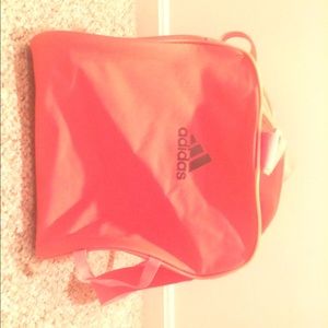 Small Adidas Bright Coral Duffel Bag