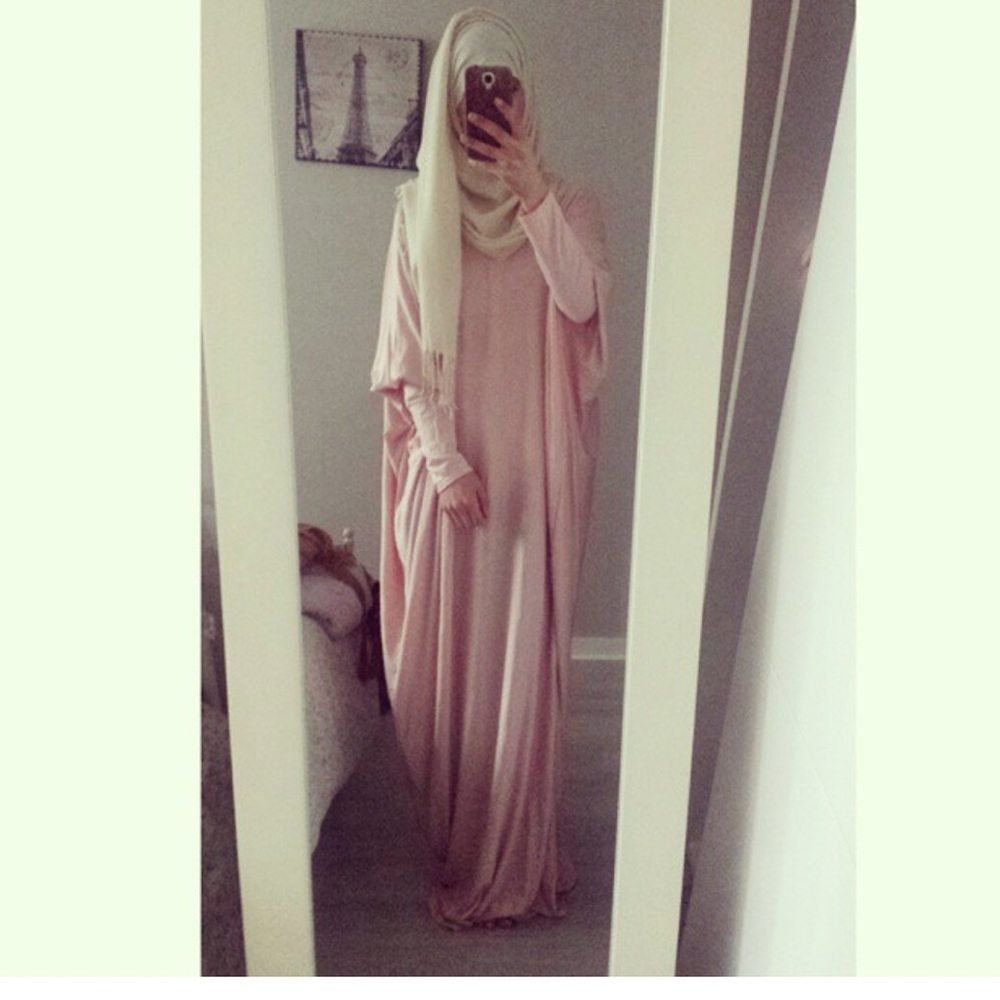 Batwing Jersey Loose maxi full length Abaya dress