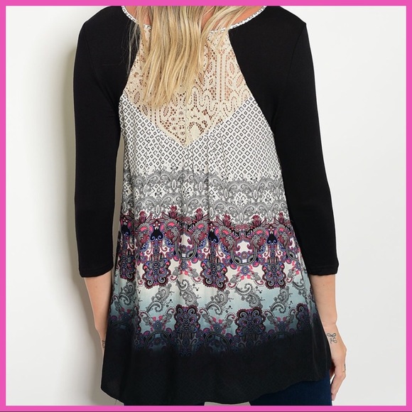 host pick 1/5!!🌷MULTI-PRINT TUNIC🌷 - Picture 2 of 2