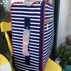 Katespade nylon spinner suitcase