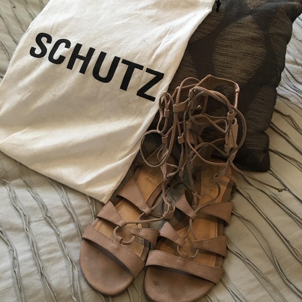 Schutz Erlina lace up sandal - Picture 2 of 5