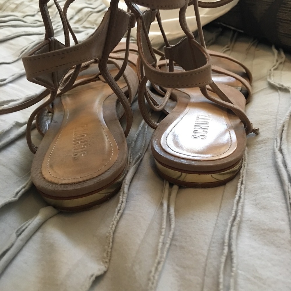 Schutz Erlina lace up sandal - Picture 4 of 5