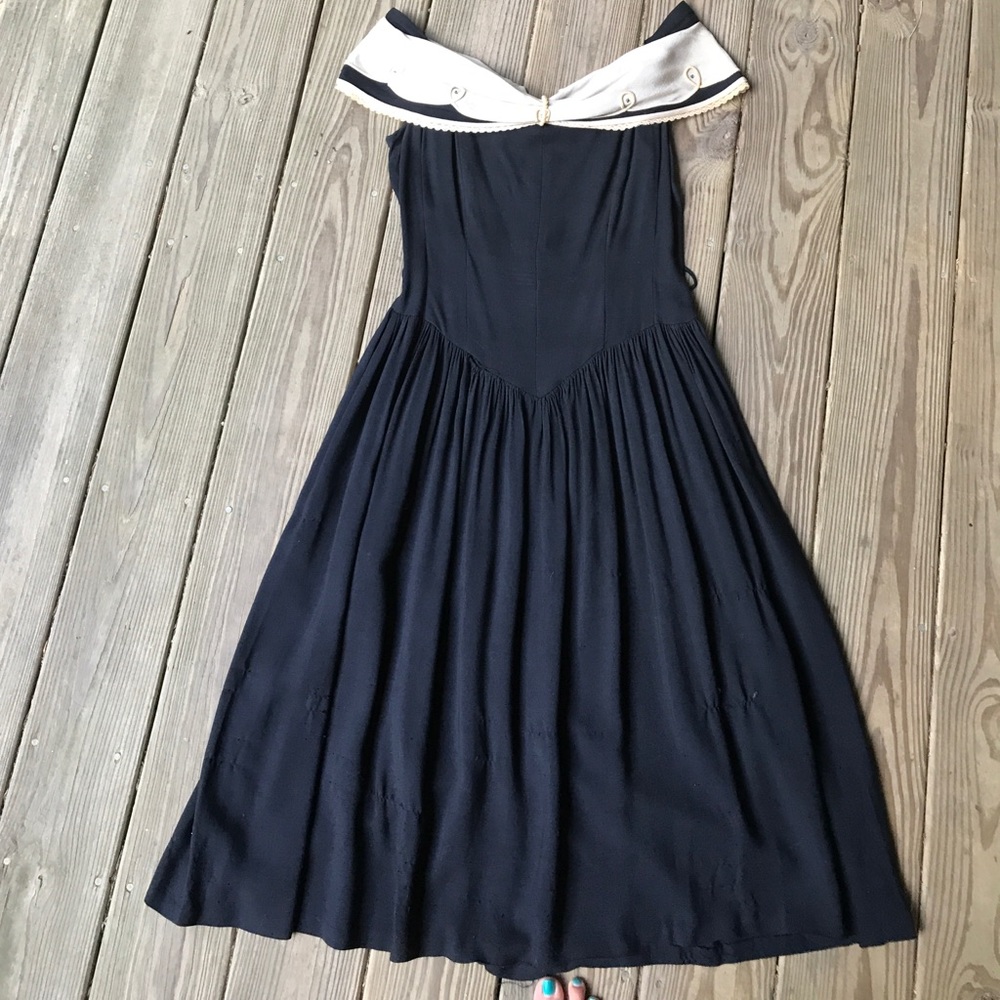 Vintage Off shoulder Dress