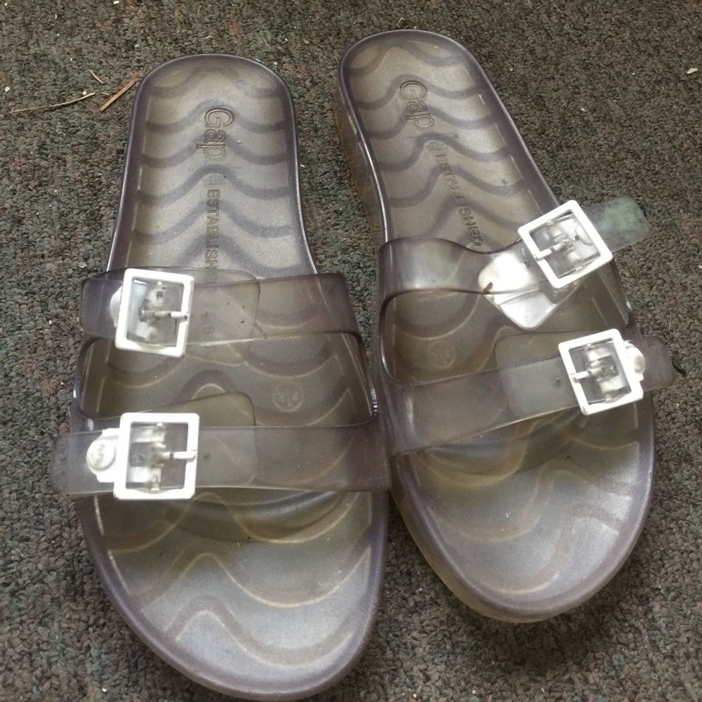 Gap Clear Jelly Slides
