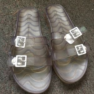 Gap Clear Jelly Slides