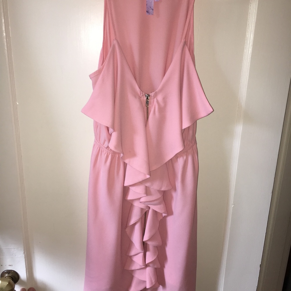 Francesca's light pink nice dress