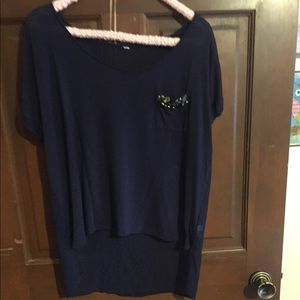 Navy Top