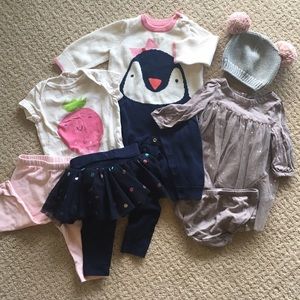 GAP 3-6m Baby Girl Bundle - So Cute!
