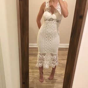 White dress from Bloomingdales
